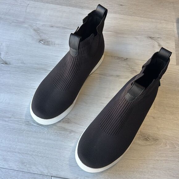 VESSI Weekend Chelsea Sneaker BLACK MESH SIZE 10 New in Box - Picture 8 of 8